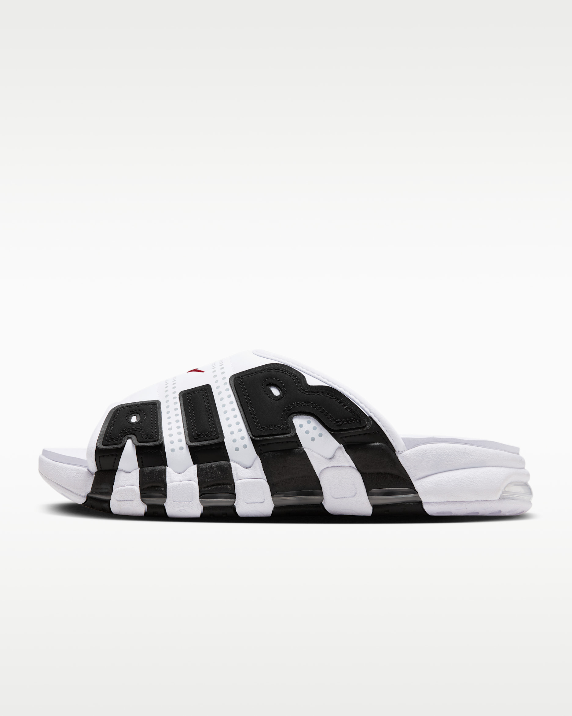 Nike Air More Uptempo Men's Slides. Nike ID